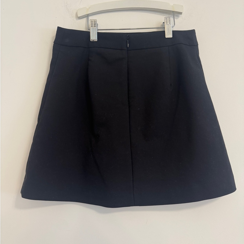 Express Elegant Black A-Line Skirt - Picture 2 of 6